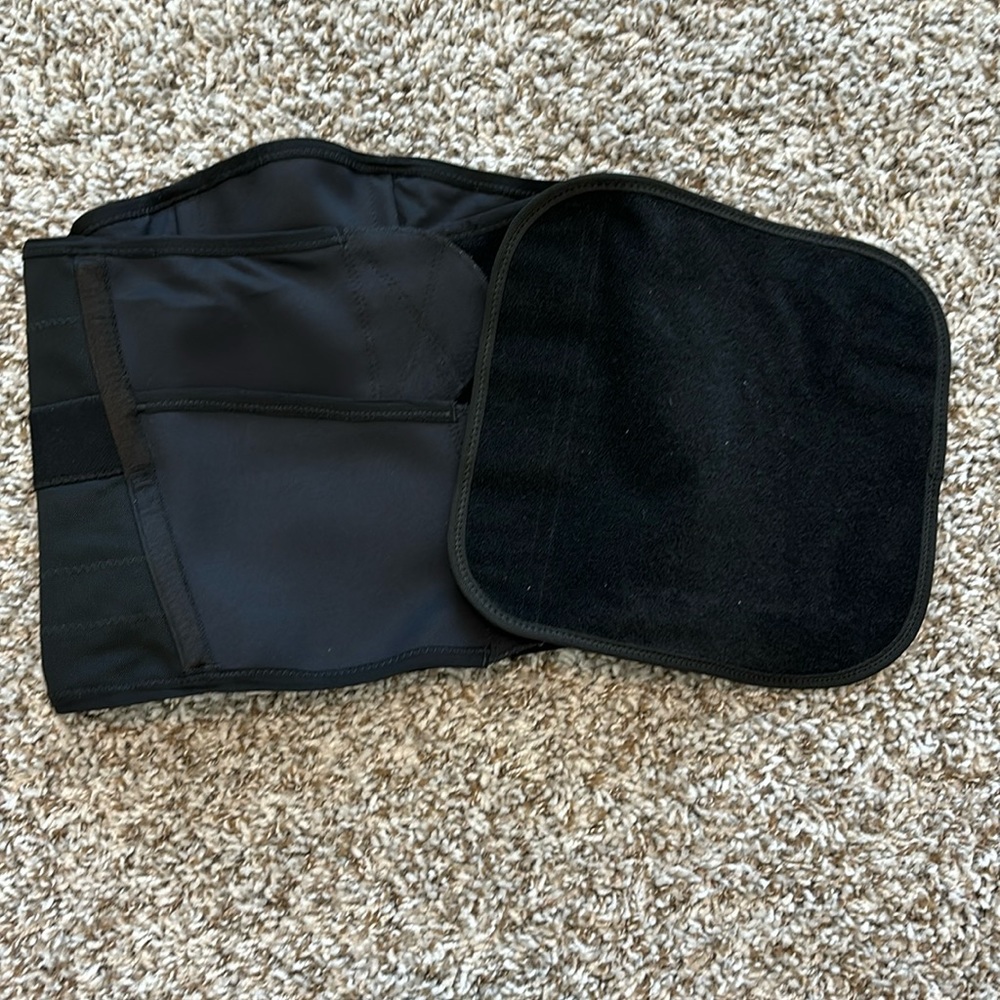Belly Bandit Postpartum Luxe Belly Wrap and extender, black, size XS(P)